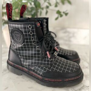Dr. Martens 1460 x Blade Runner WB Combat Boots Black Limited Edition Rare